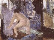 Out off bath Edgar Degas